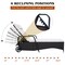 Patio Rattan Lounge Chair Chaise Adjustable Recliner Cushioned Sofa Garden